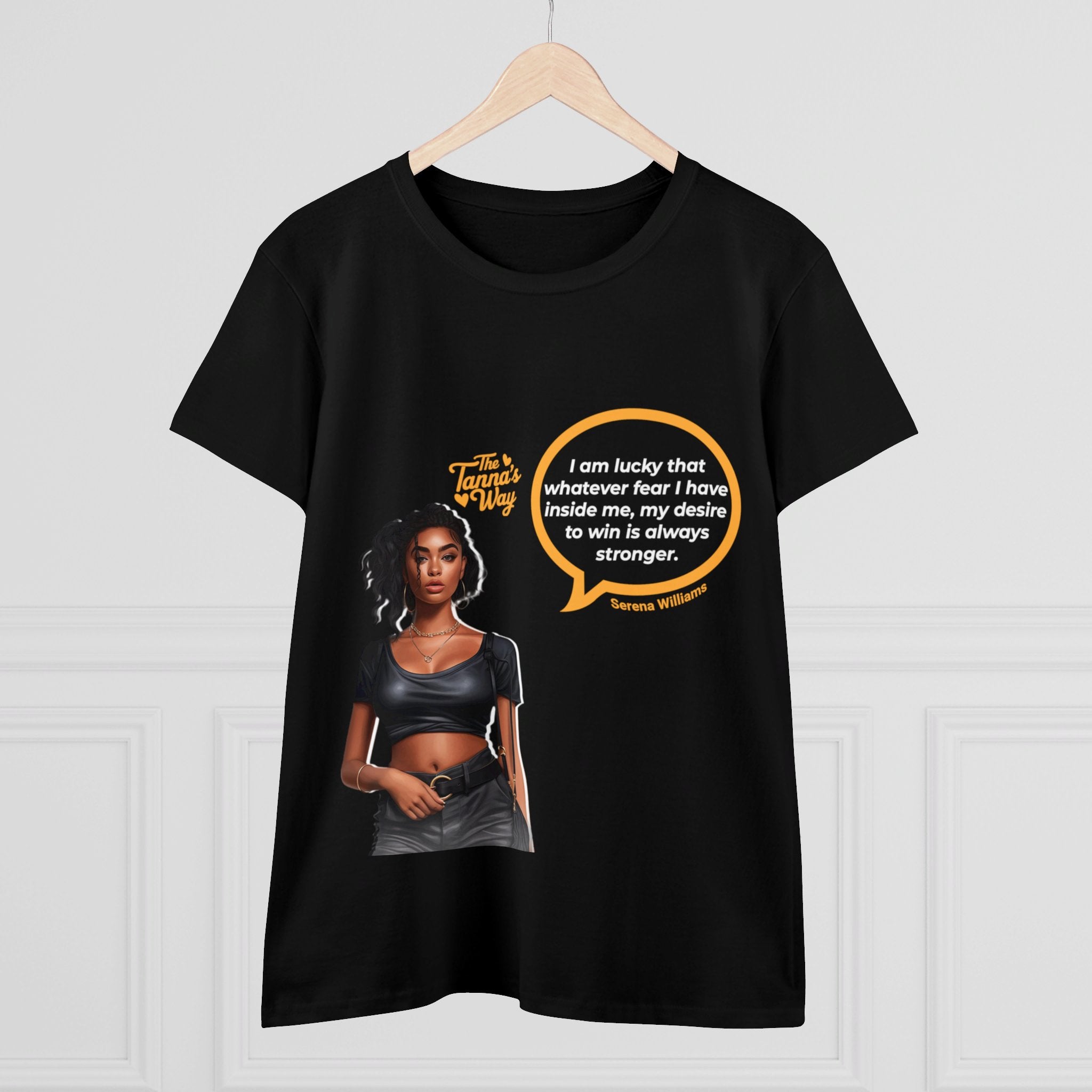 Serena Williams | Women's Midweight Cotton Tee